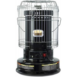 23,800 BTU Portable Kerosene Convection Heater, Indoor Kerosene Space Heaters, for Home Camping (Black)